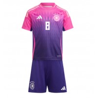 Camisa de time de futebol Alemanha Toni Kroos #8 Replicas 2º Equipamento Infantil Europeu 2024 Manga Curta (+ Calças curtas)
